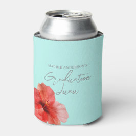 Porta-lata Tropical Floral Graduação de Luau
