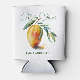 Porta-lata Tropical Mango | Baby Shower