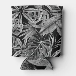 Porta-lata Tropical Monocromática, A Aquarela Deixa Textura.