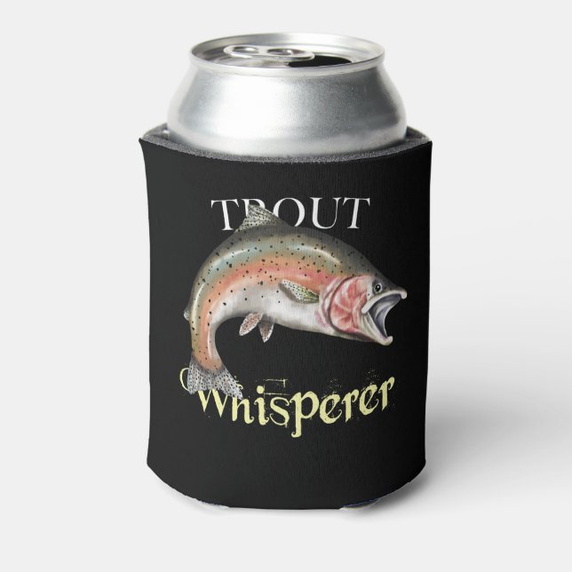 Porta-lata Trout Whisperer Dark (Can Back)