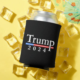Porta-lata Trump 2024 Classic Black and Red
