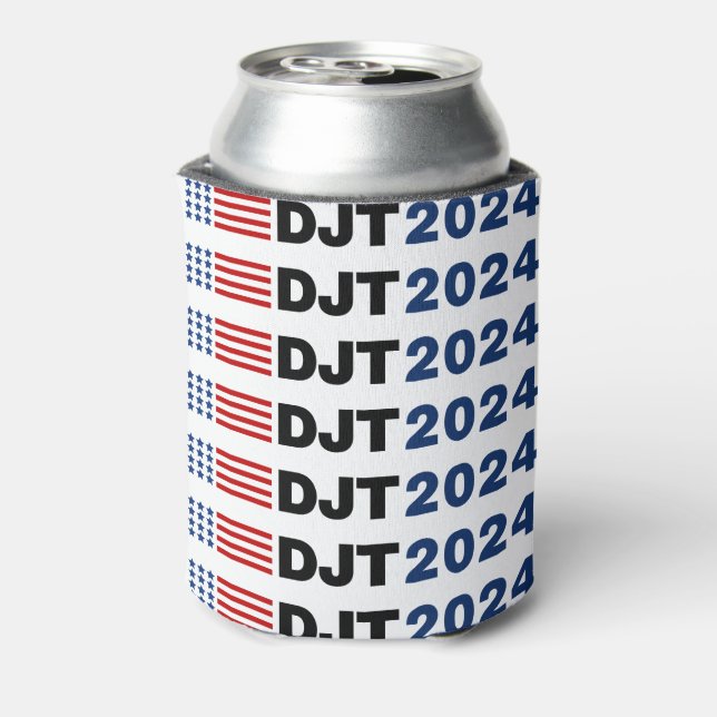 Porta-lata Trump 2024 DJT (Can Back)