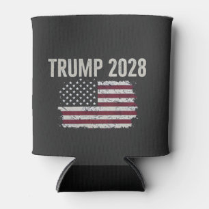 Porta-lata Trump 2028 Presidente Americano das Eleições de Ba