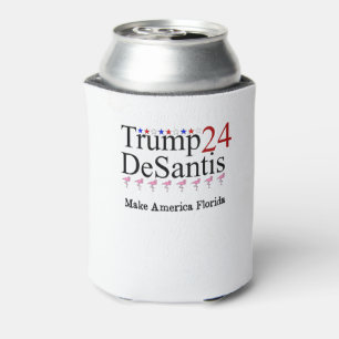 Porta-lata Trump 24 DeSantis Make America Florida
