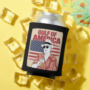 Porta-lata Trump América Golfo México Presidente Trump