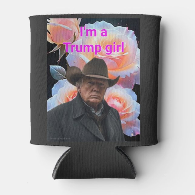 Porta-lata Trump Girl (Frente)