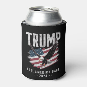 Porta-lata Trump Leve a América de Volta Eleição 2024 Vintage