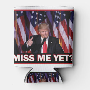 Porta-lata Trump Miss Me Ainda