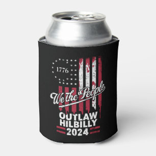 Porta-lata Trump Vance 2024 Donald Trump Outlaw Hillbilly