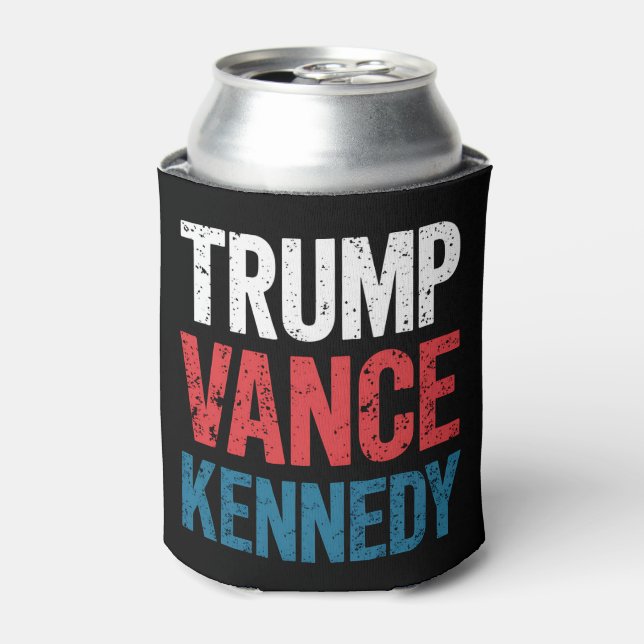 Porta-lata Trump Vance Kennedy 2024 Eleição (Can Front)