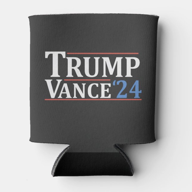 Porta-lata Trump Vice Presidente Vance American Election EUA (Frente)