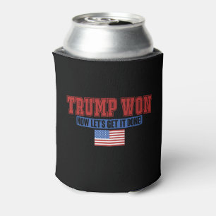 Porta-lata Trump Won Agora Vamos