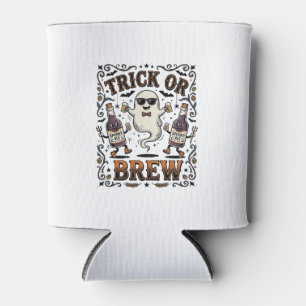 Porta-lata Truque de Poção de Halloween ou Engravado Vintage