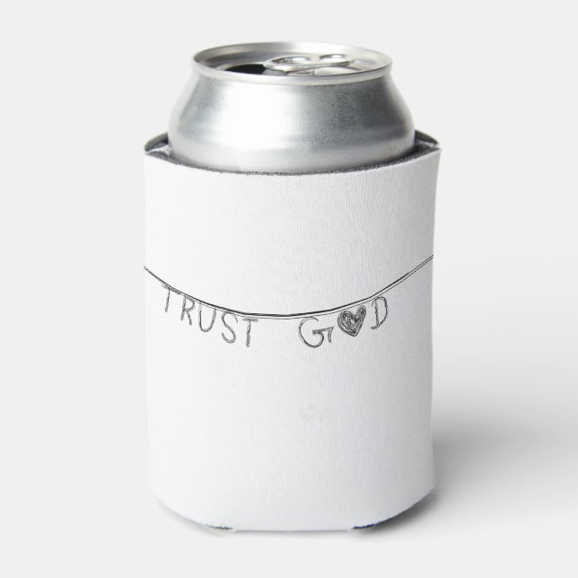 Porta-lata Trust God (Can Front)