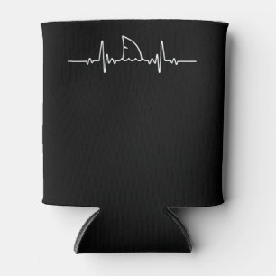 Porta-lata Tubarões-do-coração-de-tubarão-frade