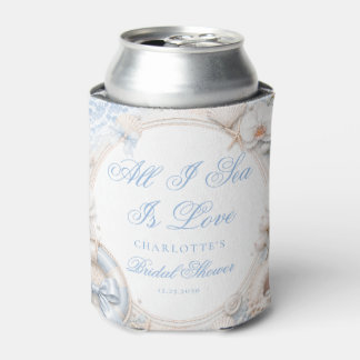 Porta-lata Tudo o que Vejo é Amor Chá de Noiva à Beira-Mar
