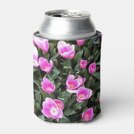 Porta-lata Tulipas Rosa Delicadas de Istambul