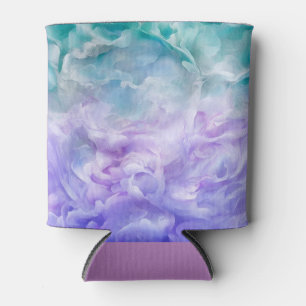 Porta-lata Turbilhão de nuvens azul e roxa