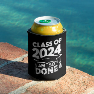 Porta-lata Turma De 2024 Fez Graduação Formatura Engraçada Gr
