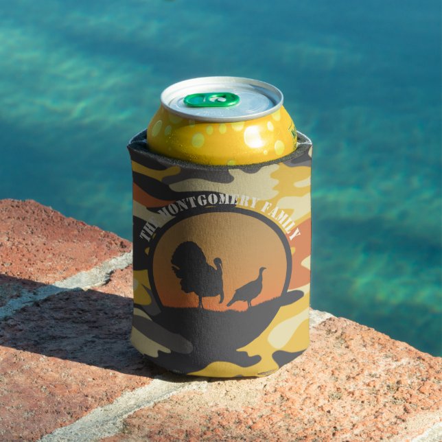 Porta-lata Turquia e Camo (Piscina in situ)