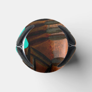 Porta-lata Turquoise Tiki