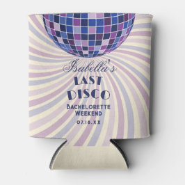 Porta-lata Última Festa de solteira de Disco do Groovy dos 70