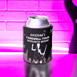 Porta-lata Última Turnê Nome da Festa de Despedida da Banda d