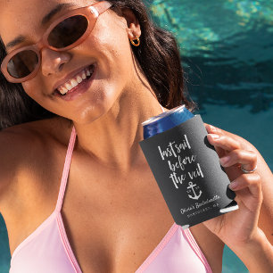 Porta-lata Última Viagem de Barco Antes da Cortina de Noiva F