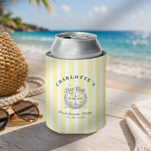 Porta-lata Último brinde na costa! Listras de Despedida de So