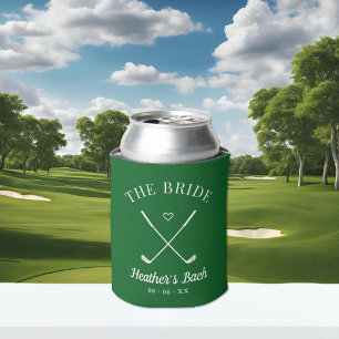 Porta-lata Último Swing de Solteira de Golfe