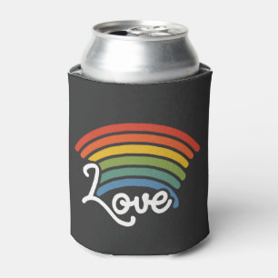 Porta-lata Um arco-íris do amor
