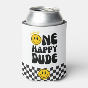 Porta-lata Um Cara Feliz Primeiro Aniversário Feliz