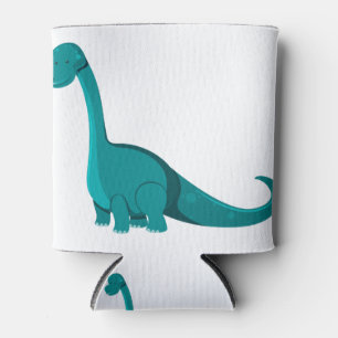 Porta-lata Um desenho animado de dinossauros