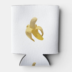 Porta-lata Um desenho desenhado com uma banana descascada