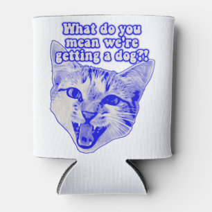 Porta-lata Um meme engraçado de gato ranzinza para amantes de