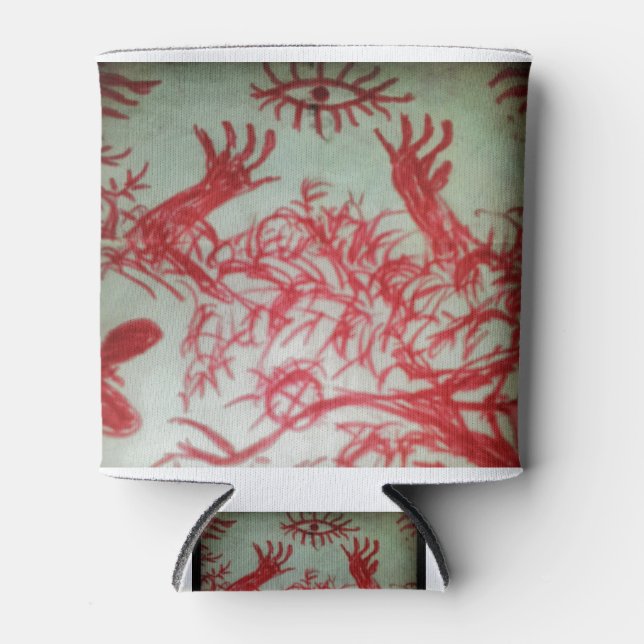 Porta-lata um olho em que você acredita (Frente)