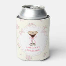 Porta-lata Um Pouco Mais Velho Aniversário Martini Coquette