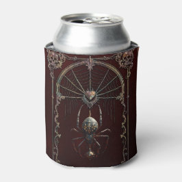 Porta-lata Um toque de magia gótica.