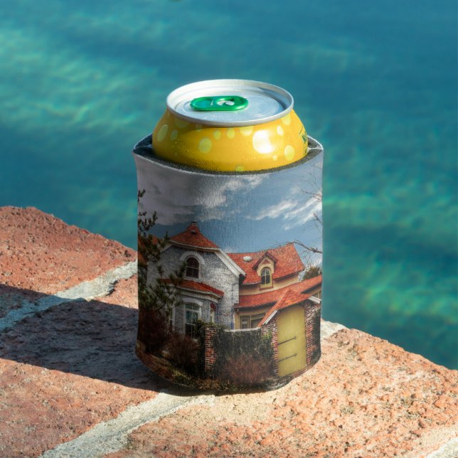 Porta-lata Uma Casa Interessante (Piscina in situ)