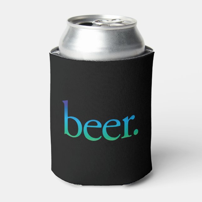 Porta-lata Uma Cerveja Engraçada Pode Resfriar, Beer Coozie (Can Front)