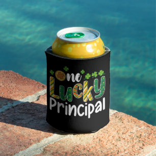 Porta-lata Uma Escola Principal Sortuda no Dia de São Patríci