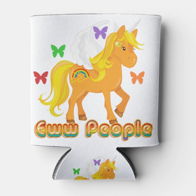 Porta-lata Unicórnio Anti-Social (Frente)