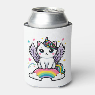 Porta-lata Unicórnio Encantado com Twinkle Cósmica