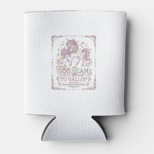 Porta-lata Unicórnio Muito Glam para Galopar Roupas Adoráveis
