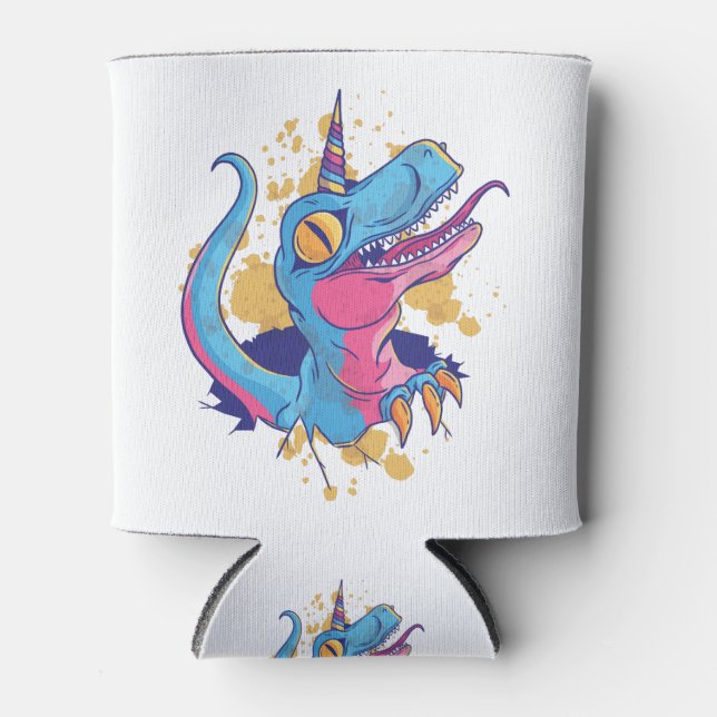 Porta-lata Unicornisauro (Frente)