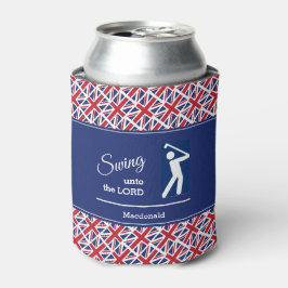Porta-lata UNION JACK Golf personalizado