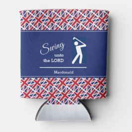 Porta-lata UNION JACK Golf personalizado