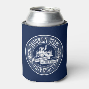 Porta-lata Universidade estadual bêbedo