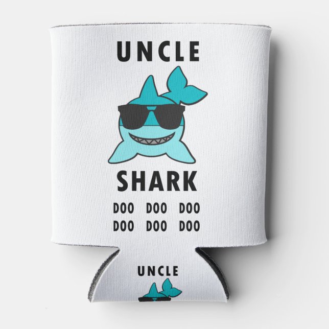 Porta-lata UNTICLE SHARK Doo Doo Doo (Frente)