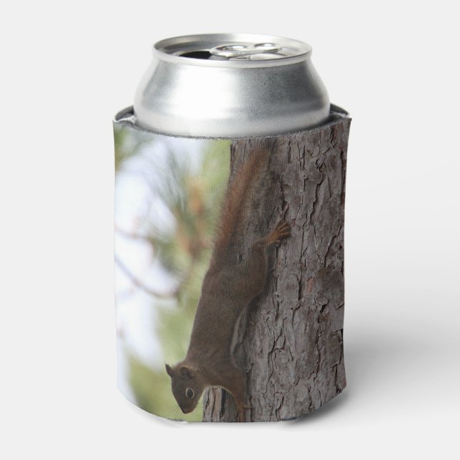 Porta-lata Upside Down Squirrel (Can Front)